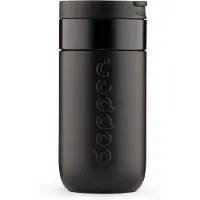 Dopper Travel Mug Bicchiere isolante (300 ml, grigio/nero)