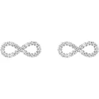 Daniel Wellington Orecchini Infinito Con Zirconi Cubici Mirelle Dw00401616 — Orecchini