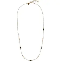 Alisia Collana Abbinata Placcata Oro Con Perle Vere E Agata Al5253.01.000 — Collana