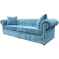 AEA Chesterfield Design Luxus Polster Sofa Couch Sitz Garnitur Leder #220