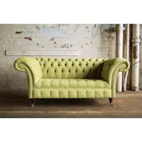 AEA Design Polster Couch Rollen Sofa Sitz Garnitur Chesterfield