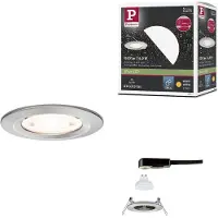 Paulmann Luci da incasso NOVA, ferro, Ø 8 cm, fissa, 2.700 K