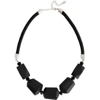 White Stuff Carnation Beaded Necklace Pure Black Taglia: OS | Collane Outlet | Uomo | Nero