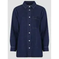 Minimum Camicia LAYNE SHIRT donne - Marine - FR 40