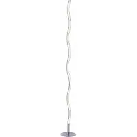 JUST LIGHT Piantana LED Wave 3.000K 120cm acciaio