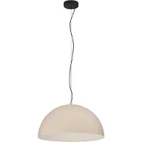 Eglo Lampada a sospensione Gaetano 1, Ø 53 cm, sabbia/crema, acciaio