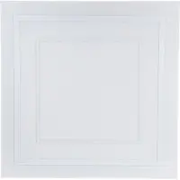 Eglo Plafoniera Moderna Albarca Alluminio Bianco Luce Led Integrato 29W