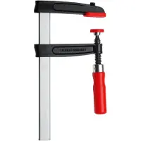Bessey TGRC40S12, strettoio a vite con ganasce in ghisa malleabile, 400/120 mm