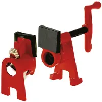 Bessey Tube-Screw Clamp BPCH34, strettoio a vite per tubi con diametro 26,9 mm