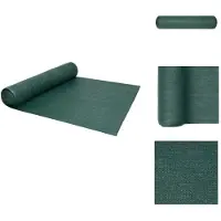 vidaXL Schermo di recinzione verde 1,2x10 m HDPE 195 g/m² - Ombrelloni e tende da sole
