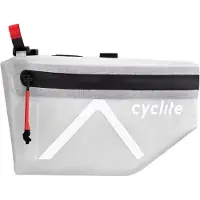 Cyclite Handle Bar Bag Nano / 01 Borsa da manubrio (1,3 l, bianco/grigio)