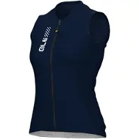 ALÉ Women's Color Block Sleeveless Jersey Singlet ciclismo Donna (S, blu)