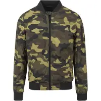 Urban Classics Light Camo Bomber Jacket Woodcamo Taglia: M | Bomber Outlet | Unisex