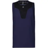 X-Bionic Corefusion Run Tank Maglia da corsa Uomo (S, blu)