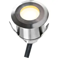 EVN-Lichttechnik P6710 Lampada da incasso a pavimento, 12 V CC, rotonda, 3.000 K
