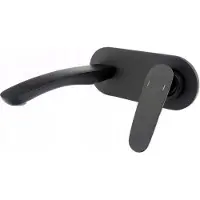 Granitan - Miscelatore lavabo - Rubinetto bagno - Rubinetto nero - da incasso - ottone - UNIVERSAL
