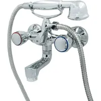 Granitan - Set doccia - Sistema doccia - Cromo - Doccia a pioggia - CLASSIC