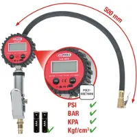 Ks Tools Manometro digitale per pneumatici ad aria compressa-14bar - 515.1970