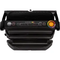 Tefal GC7128 Optigrill, grill a contatto nero grill elettrico