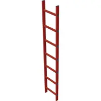 Zarges Scala a pioli in vetroresina con 5 pioli 47372