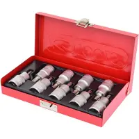 Ks Tools Set di bussole Torx da 1/2" 9 pz. T20-T60 - 911.1385