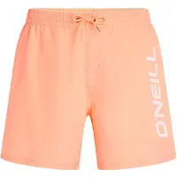 O'Neill Pantaloncini da bagno 'Logo 16' albicocca / bianco