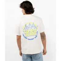 Tommy Hilfiger Relaxed Bubble Flame Ancient White Taglia: L | T-shirt stampate Outlet | Uomo | Bianco