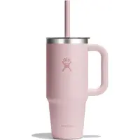 Hydroflask Travel Tumbler Clear Lid Bicchiere isolante (710 ml, fuchsia)
