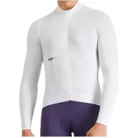 Sportful SRK Jersey Long Sleeves Maglietta da ciclismo Uomo (XXL, bianco/grigio)
