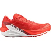 Salomon - Scarpe trail - S/Lab Pulsar 4 Fiery Red/Vanilla Ice in Pelle - Taglia 39 1/3 - rosso