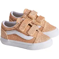 Vans Toddler Old Skool V Orange Taglia: 22.5 | Scarpe Sportive Outlet | Unisex | Arancione