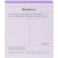 BIODANCE Maschera Per Il Viso Rejuvenating Caviar Pdrn Real Deep 4 Unità
