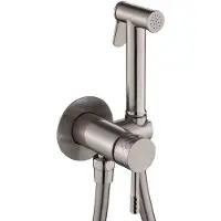 Webo+ WEBO Bidet Handdouche Complete RVS Warm Cold Raccordo per bidet monocomando