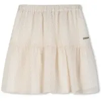 Michael Kors per ragazza. R30562 gonna beige a balze (12Y= 150cm), Casual, Poliestere, moda per bambini
