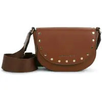 Michael Kors per ragazza. R30634 Borsa a tracolla marrone a mezzaluna (OSFA), Casual, Poliuretano, moda per bambini