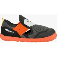 Viking Kid's Alv Barefoot Paw Sandal Sandali Bambini (22, nero)