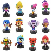 Brawl Stars Confezione 12 Figure Scatola Finestra Deluxe