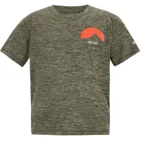 Regatta Kid's Alvarado Maglia funzionale Bambini (3-4 Years, olivia)
