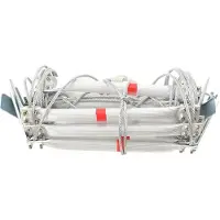 StarTech.com Scala di soccorso - Scala a fune - Lunghezza 5 m - Alluminio - Pieghevole - Flessibile - Per la fuga in caso di incendio