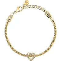 Morellato Bracciale Placcato Oro Cuore Drops Scz1394 — Bracciale