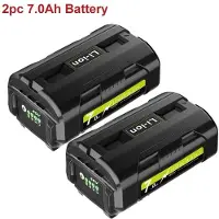 StarTech.com Batteria per utensili da 40 V - Batteria di ricambio - Confezione da 2 da 7,0 Ah agli ioni di litio - Compatibile con OP4050/RY40200 - Azzurro