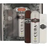 Cuba Nero 100 ml + Deodorante 200 ml + Dopobarba 100 ml Uomo — Set profumo