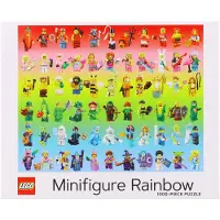 LEGO Minifigure Rainbow 1,000-Piece Puzzle