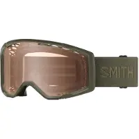 Smith - Maschera MTB - Rhythm Mtb Forest Chromapop Amber Low Light Af in Silicone - Kaki