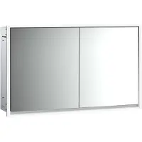 Emco loft Armoire de toilette avec éclairage, 1300mm, 2 portes, modèle encastré, 979806121, 979806121