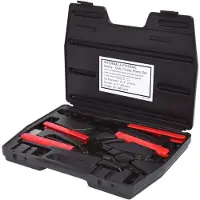 Ks Tools Set di pinze con funzione di cricchetto, 14 pezzi - 500.1300