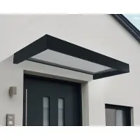Palram Tenda da sole trasparente 160x95cm grigio scuro 706122