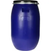 Un Secchio in plastica da 120 litri con bordo - Modello Su-B-120L