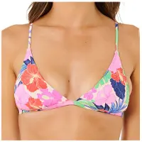 Rip Curl Women's Party Wave X-Back Tri Parte superiore bikini Donna (XL, arancione)