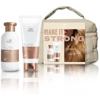 Wella Fusion Set confezione regalo per capelli tinti e danneggiati 3 pz